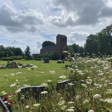 Blick auf den Friedhof Wilster Blick auf den Friedhof Wilster