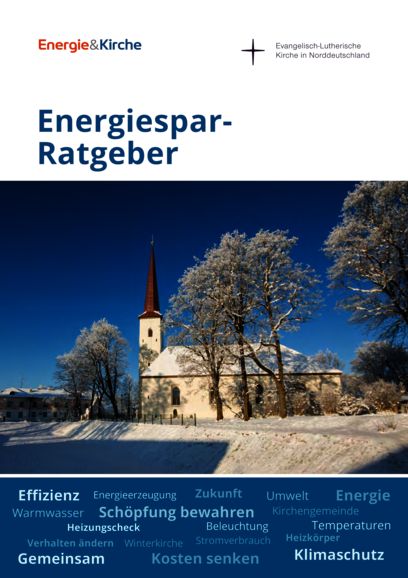 Erste Seite des Dokuments „Energiespar-Ratgeber Nordkirche, 2023“