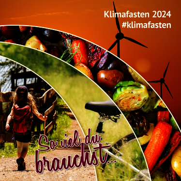 Key-Visual der Aktion Klimafasten 2024