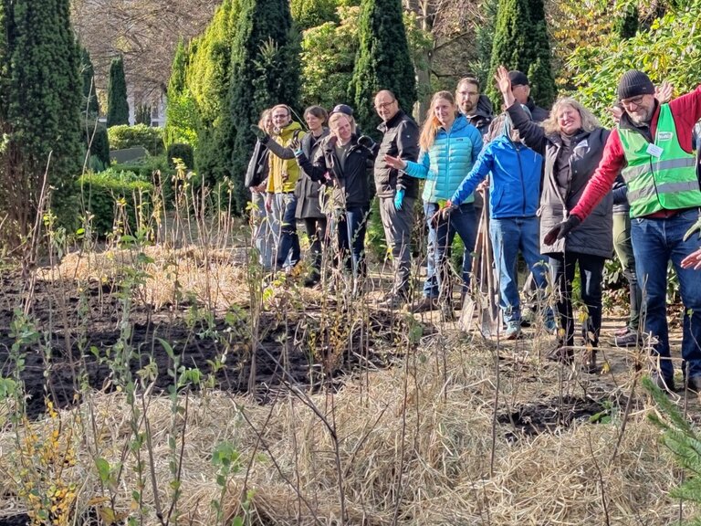 Zur Veranstaltung „Pflanz einen Miniwald auf deinem Friedhof, wir unterstützen dabei!“